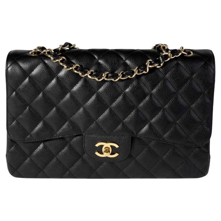 Pink And Black Chanel Bag - 55 For Sale on 1stDibs