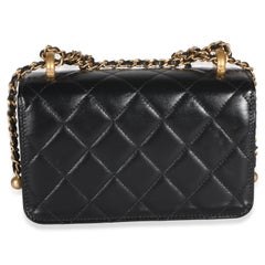 Chanel Black Quilted Calfskin Mini Perfect Fit Flap Bag
