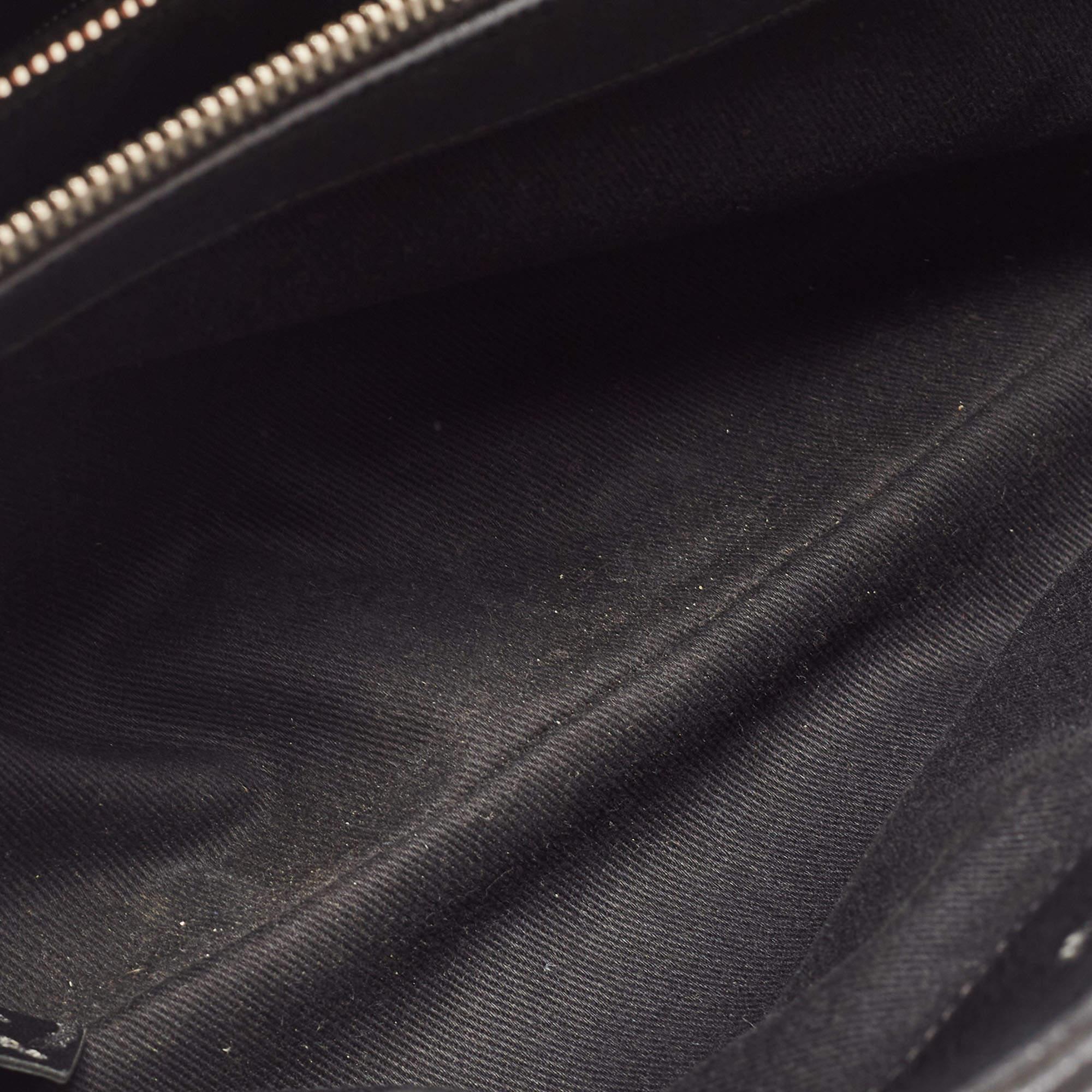Chanel Black Quilted Caviar Leather CC Timeless Tote 5