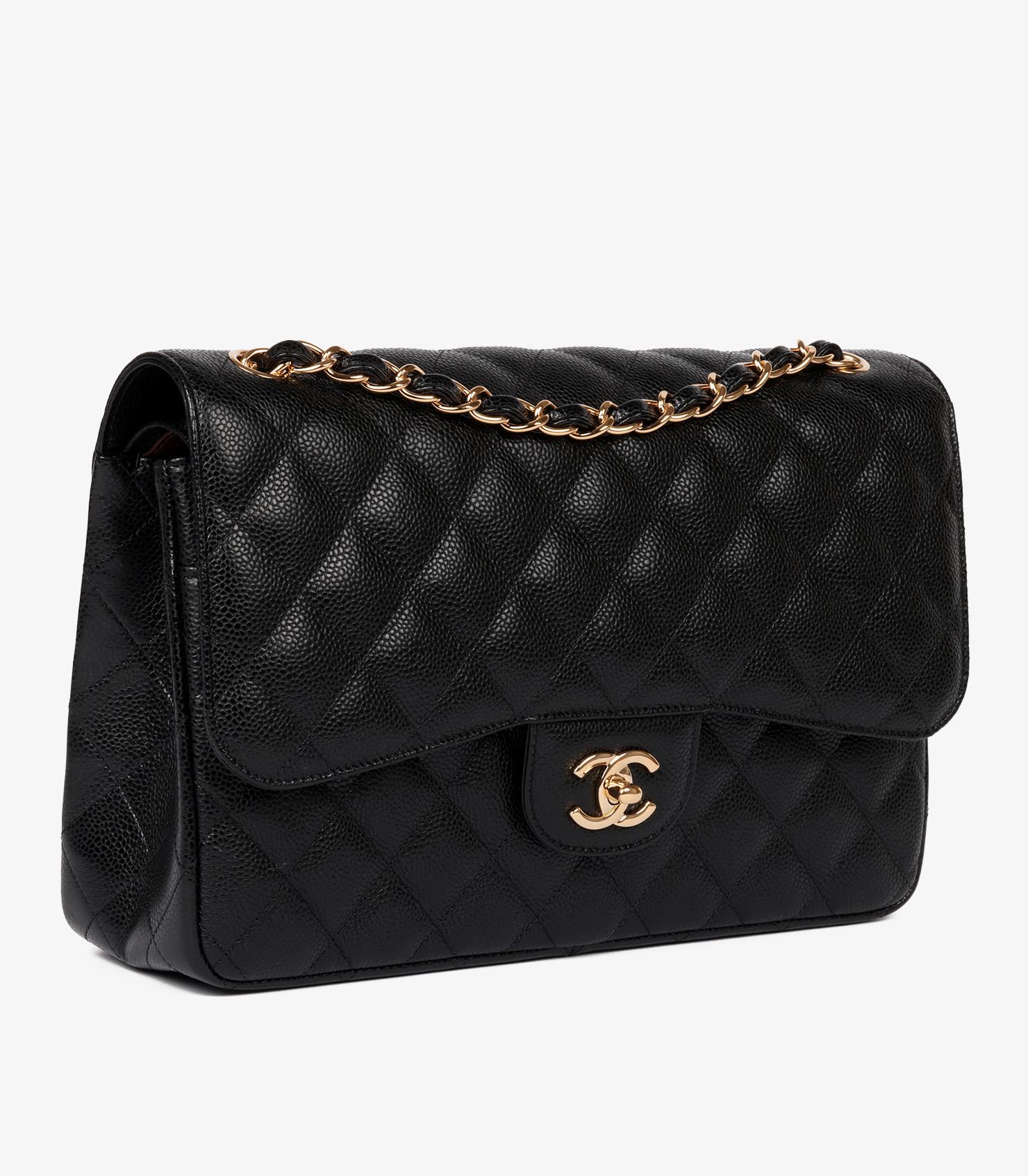Chanel Black Quilted Caviar Leather Jumbo Classic Double Flap Bag

Xupes Ref: HB5655
Brand: Chanel
Model: Jumbo Classic Double Flap Bag
Type: Shoulder
Serial Number: 25263375
Age: 2017
RRP: £9,540
Accompanied By: Chanel Dust Bag, Box, Authenticity