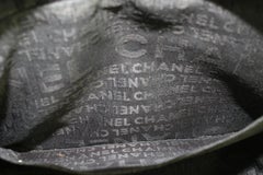 Chanel Black Quilted Caviar Leather Mini Rectangular Sunglass Flap Bag 1CC111