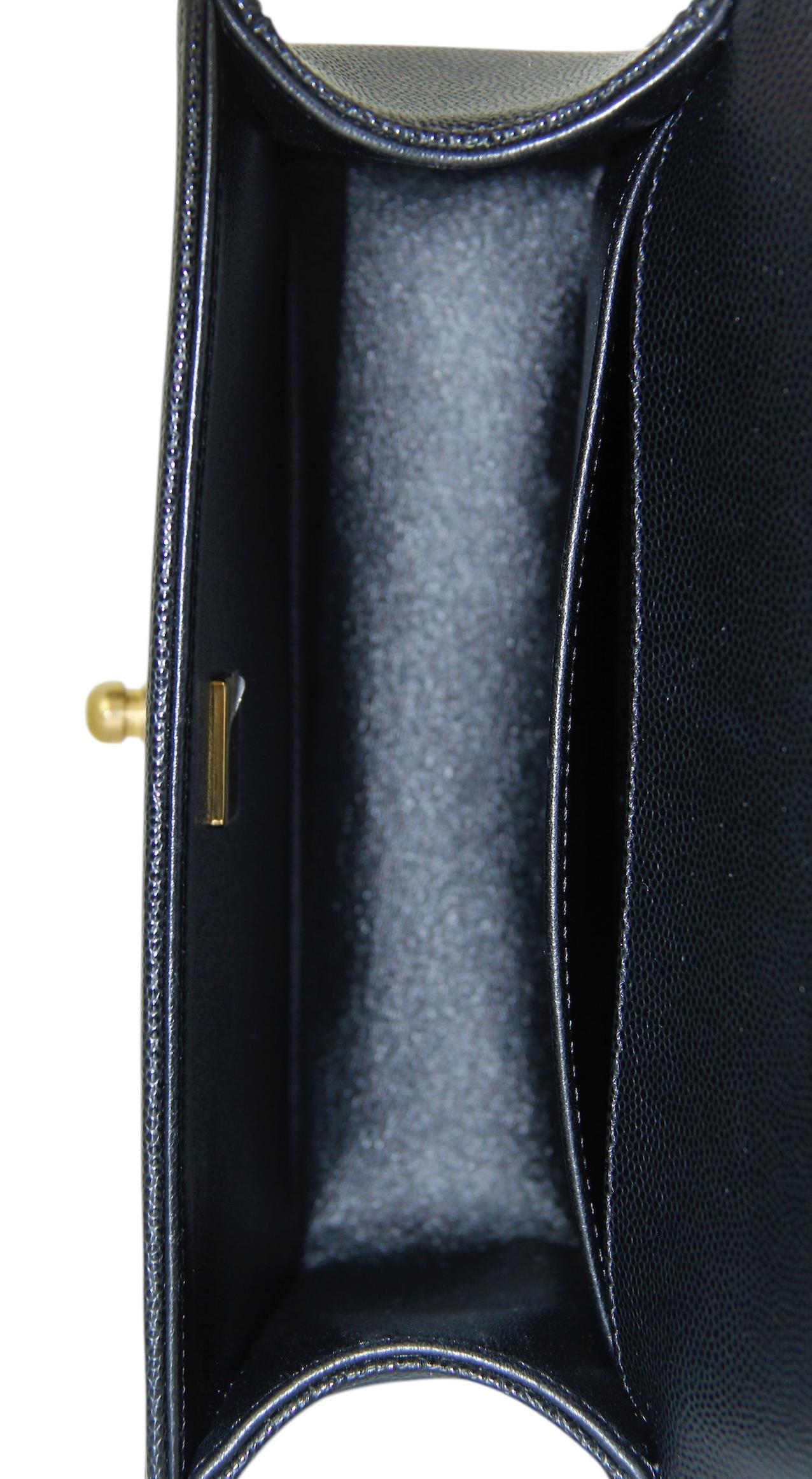 Chanel Black Quilted Caviar Leather Small Boy Bag GHW rt $6400 For Sale 3
