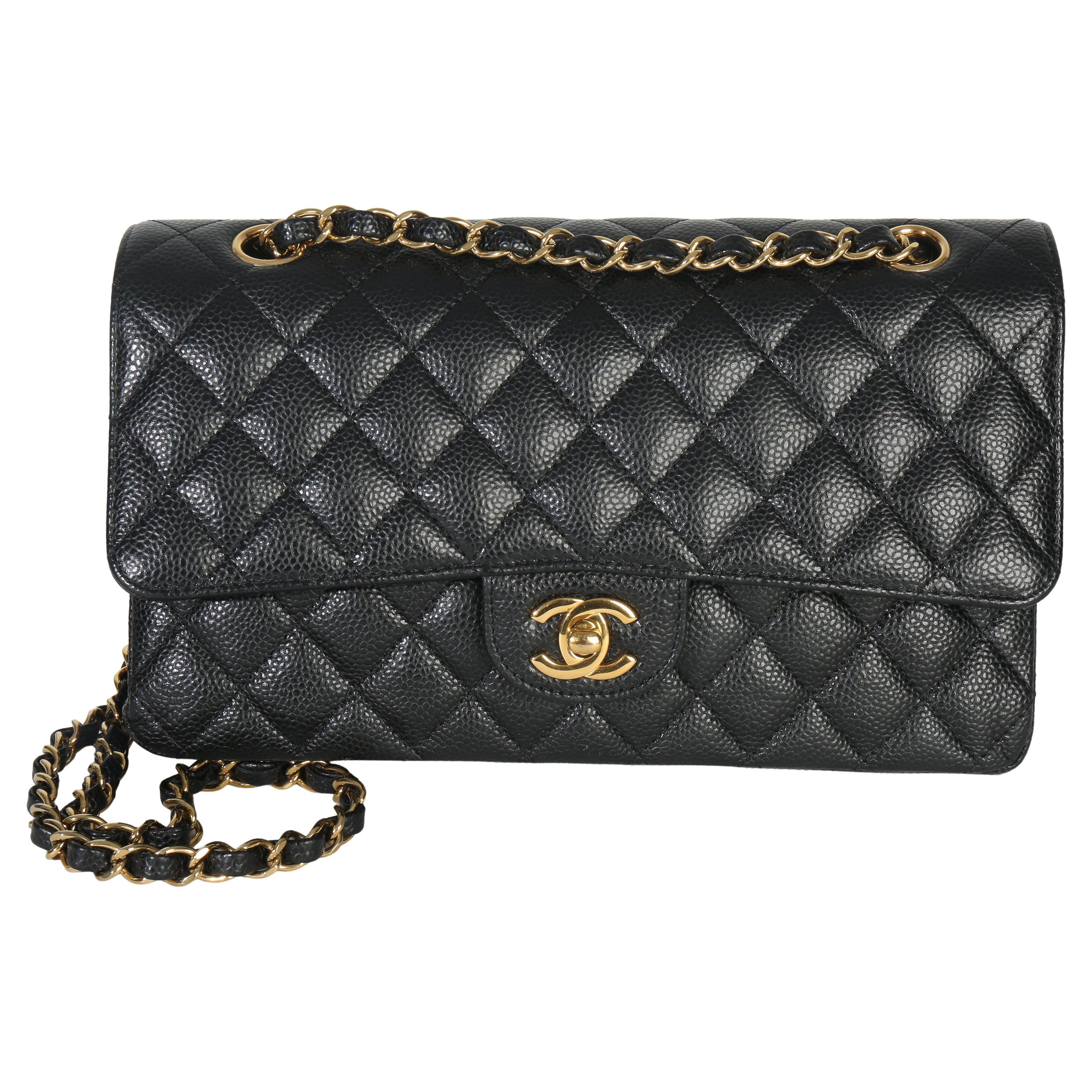Does the Chanel Mini Flap come in caviar?