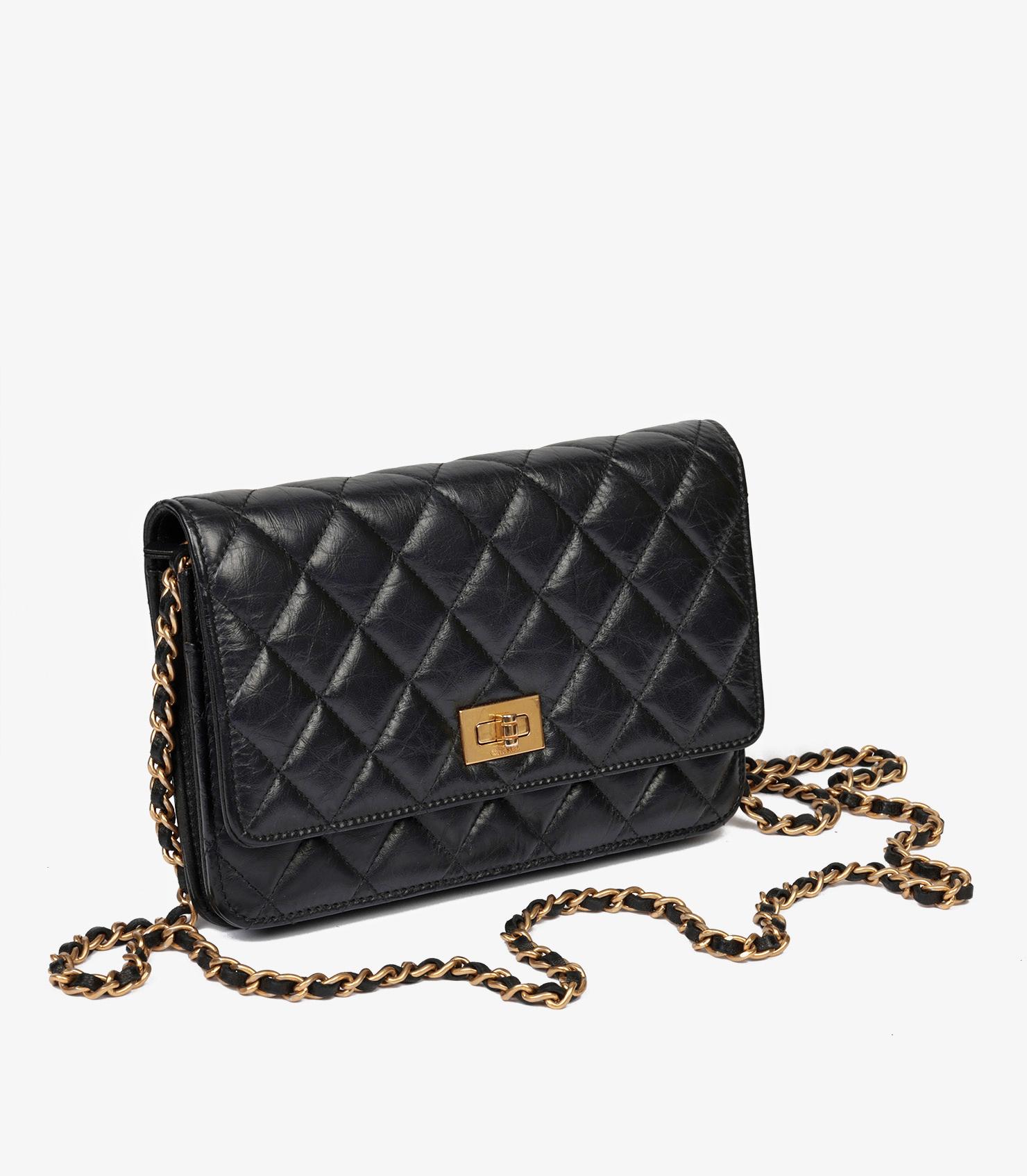 Chanel Black Quilted Crinkled Calfskin Leather 2.55 Reissue Wallet-on-Chain

Product Details
Xupes Ref: CB1374
Brand: Chanel
Model: 2.55 Reissue Wallet-on-Chain
Type: Crossbody
Serial Number: 22244173
Age: 2016
Accompanied By: Chanel Dust Bag, Box,