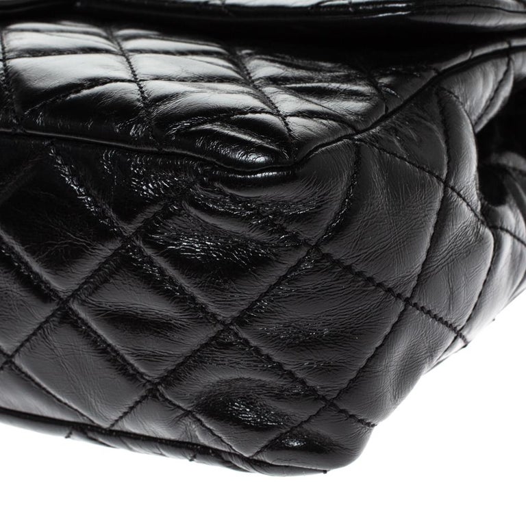 Chanel Castle Rock Flap Bag Quilted Glazed Calfskin Medium at 1stDibs