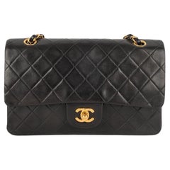 Chanel Borsa Classic Leather nera trapuntata, 1998