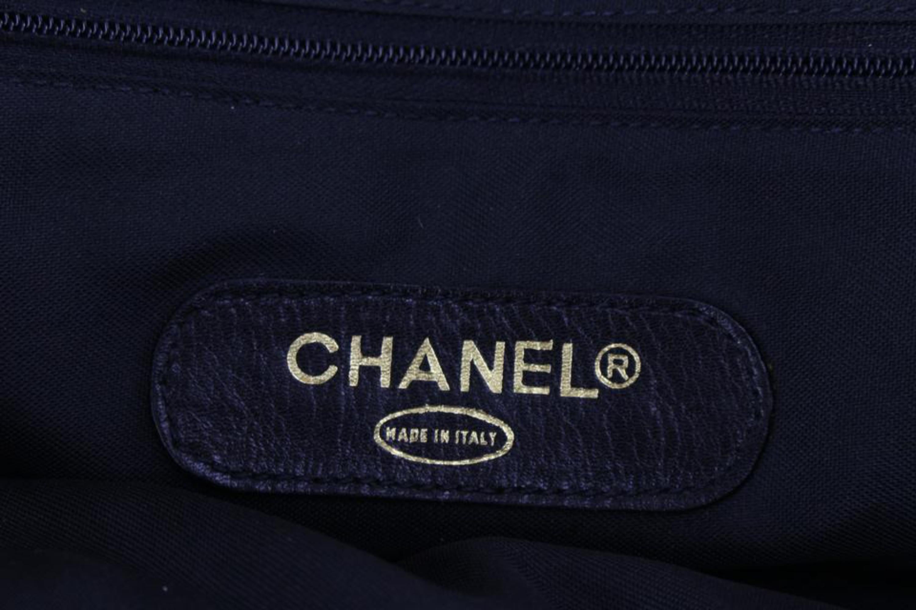 Chanel Black Quilted Lambskin Boston Duffle with Strap 1116c43 1