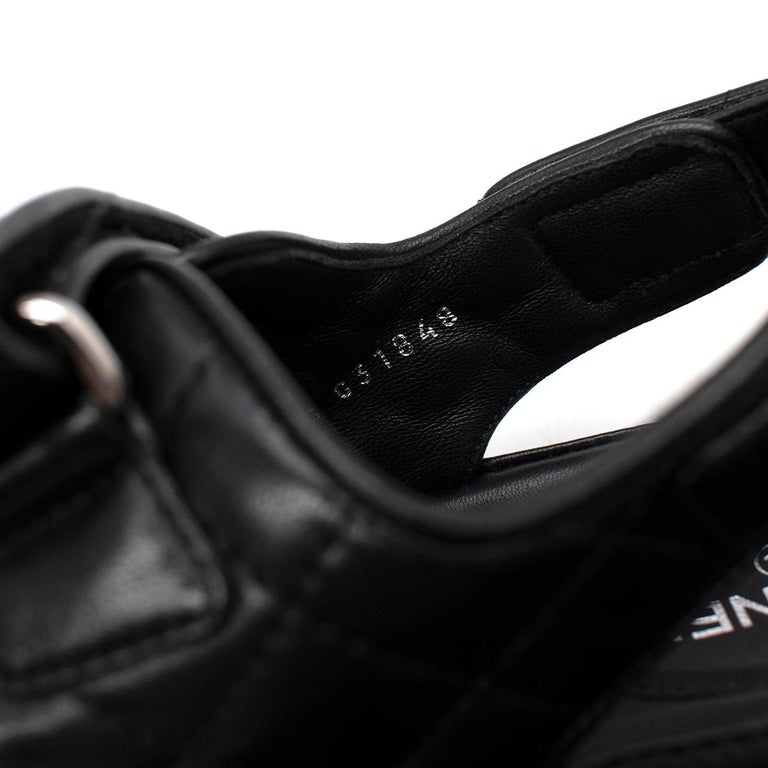Chanel Black Quilted Lambskin Dad Sandals - Sold Out Colourway - Us ...