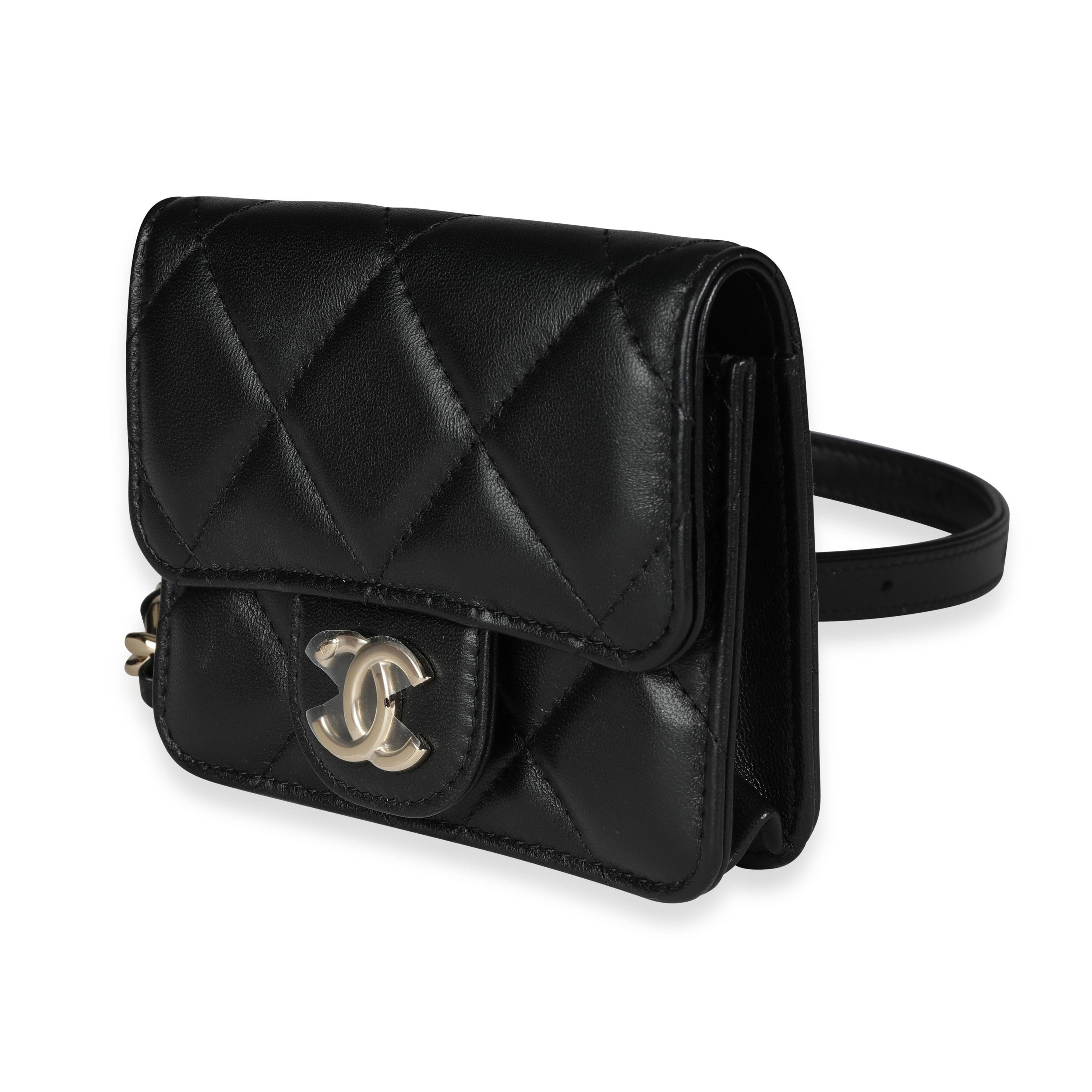 chanel belt with mini bag