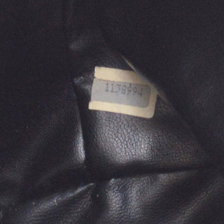 JUNE 19 BLACK QUILTED LAMBSKIN WITH GOLD LOGO BOX BAG