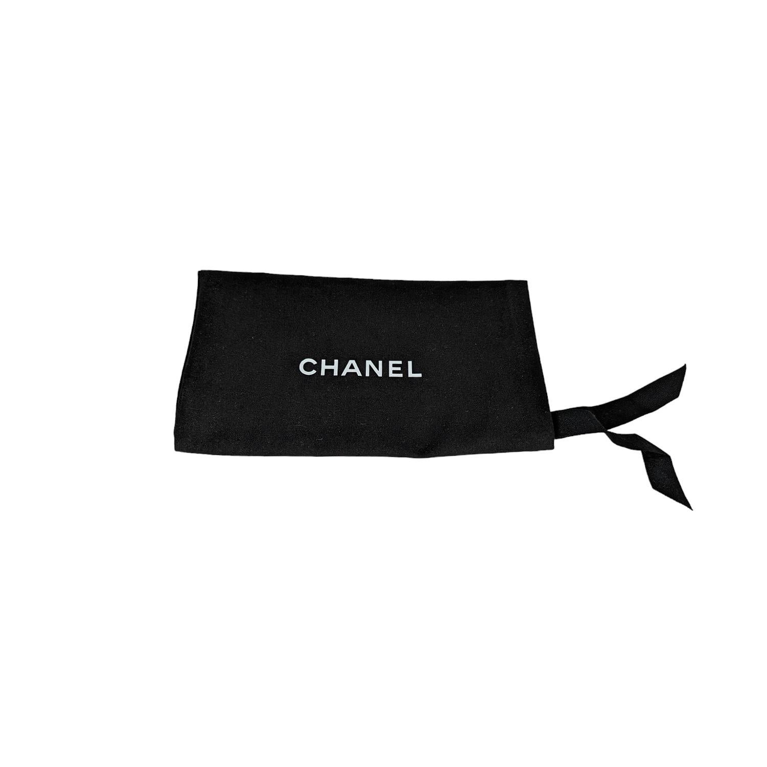 Chanel Black Quilted Lambskin & Imitation Pearls Flap Bag 5