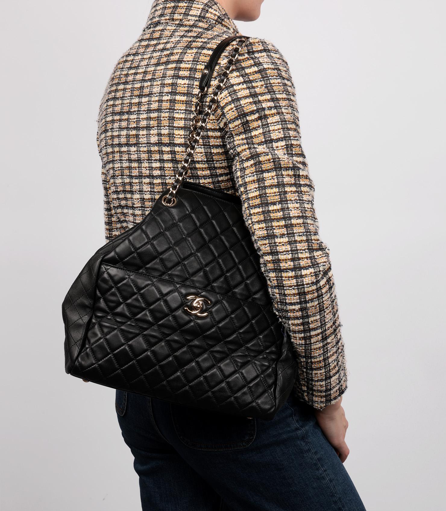Chanel Black Quilted Lambskin Large Classic Bucket Bag

Brand- Chanel
Model- Large Classic Bucket Bag
Product Type- Shoulder
Serial Number- 23******
Age- Circa 2016
Accompanied By- Chanel Dust Bag
Colour- Black
Hardware- Silver
Material(s)- Lambskin