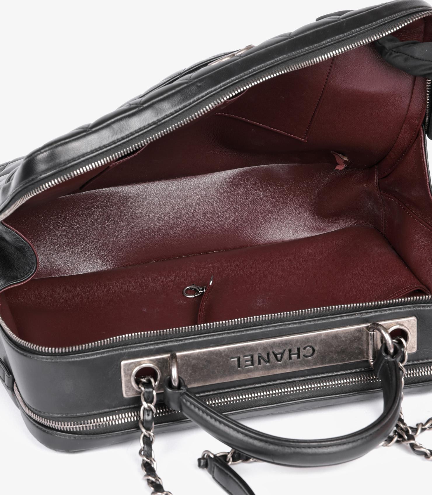 Chanel Black Quilted Lambskin Large Trendy CC Bowling Bag en vente 4