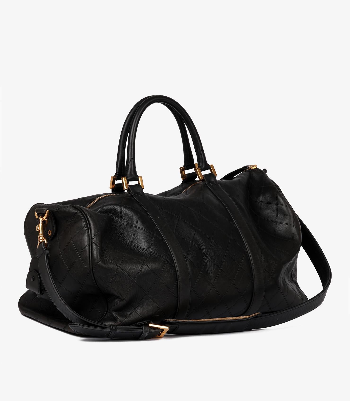 Chanel Black Quilted Lambskin Leather Vintage Timeless Boston 50

Product Details
Xupes Ref: HB5790
Brand: Chanel
Model: Timeless Boston 50
Type: Tote, Shoulder, Travel
Serial Number: 2949212
Age: 1994
Accompanied By: Chanel Dust Bag, Authenticity