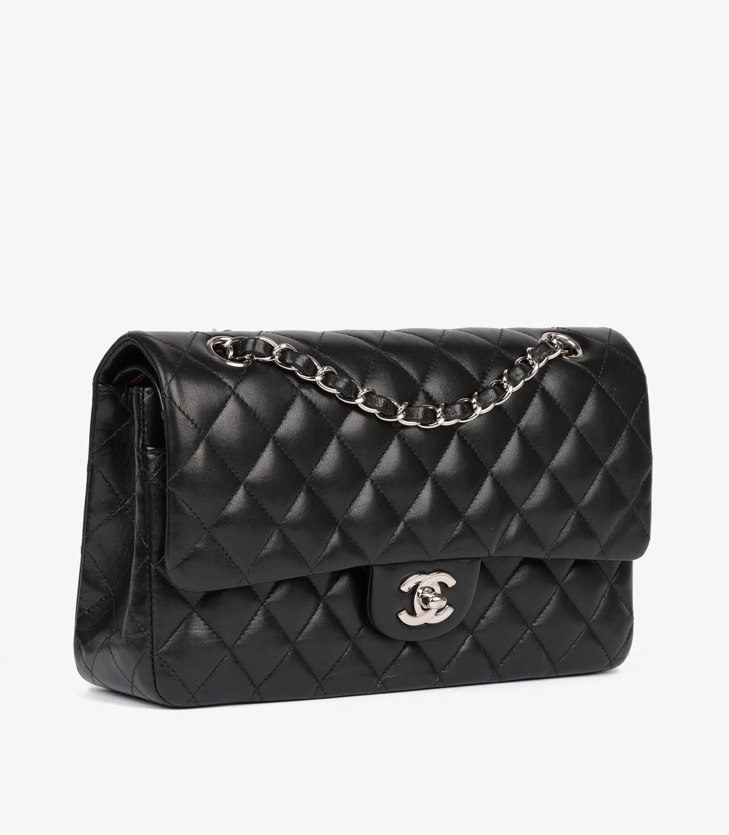 Chanel Black Quilted Lambskin Medium Classic Double Flap Bag

Brand- Chanel
Model- Medium Classic Double Flap Bag
Product Type- Shoulder
Serial Number- 96*****
Age- Circa 2004
Accompanied By- Chanel Dust Bag, Authenticity Card
Colour-
