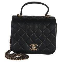 Chanel Black Quilted Lambskin Mini Citizen Chic Flap Bag