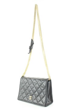 Chanel Black Quilted Lambskin Multi Chain GHW 3CK419C