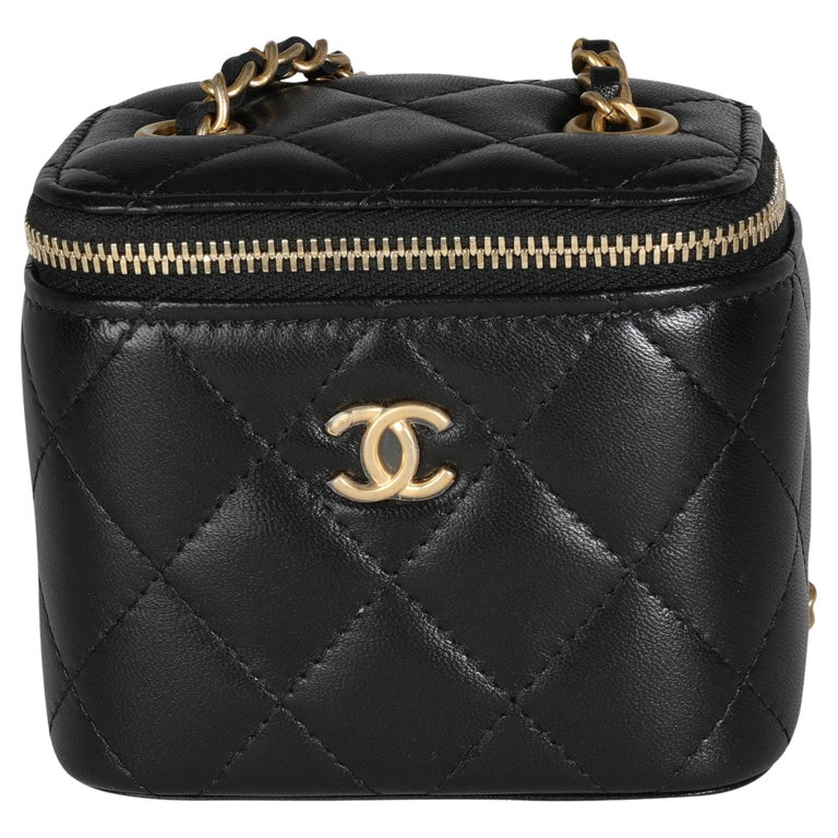 chanel small black purse