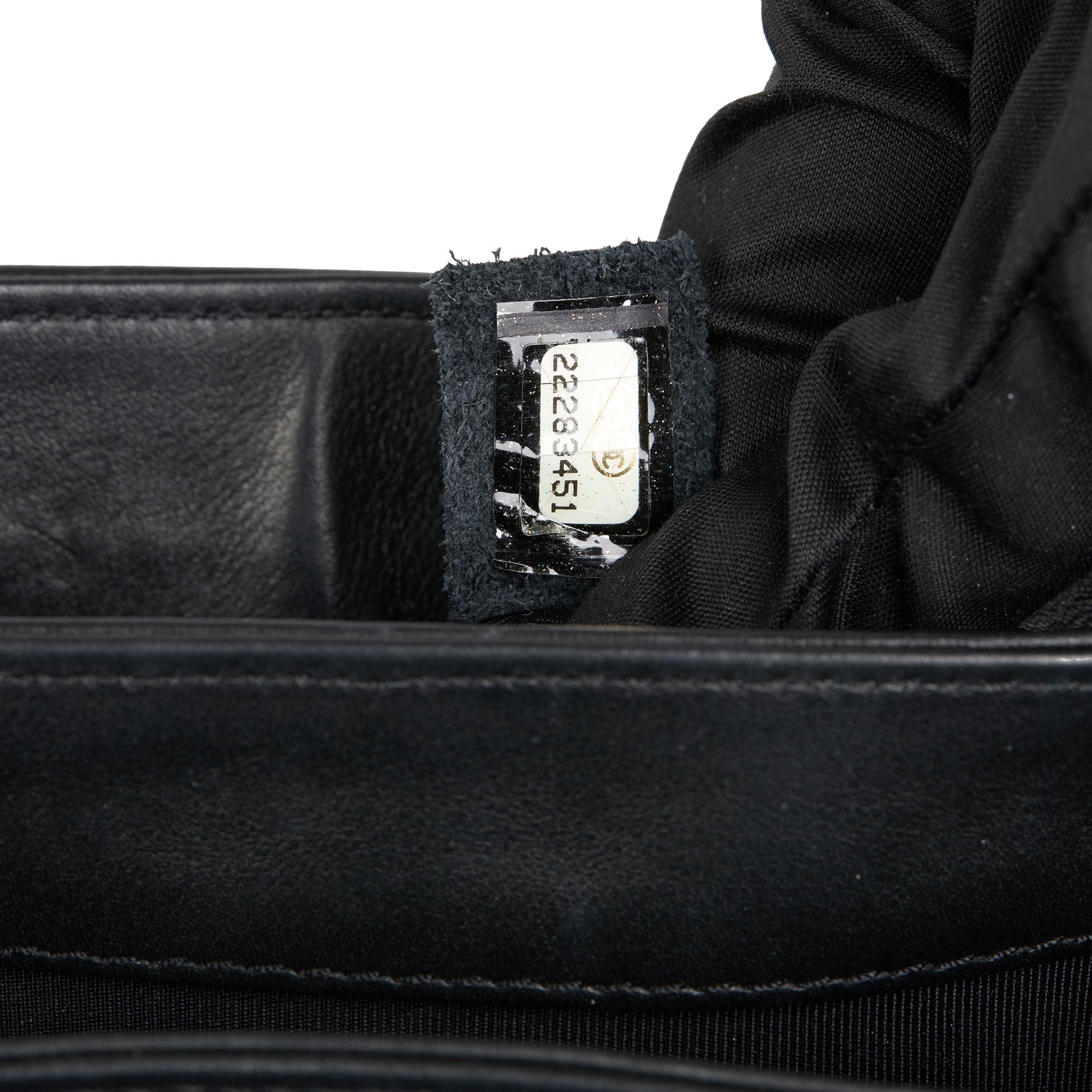 CHANEL Black Quilted Lambskin Reverso Mini Tramezzo Flap Bag 4