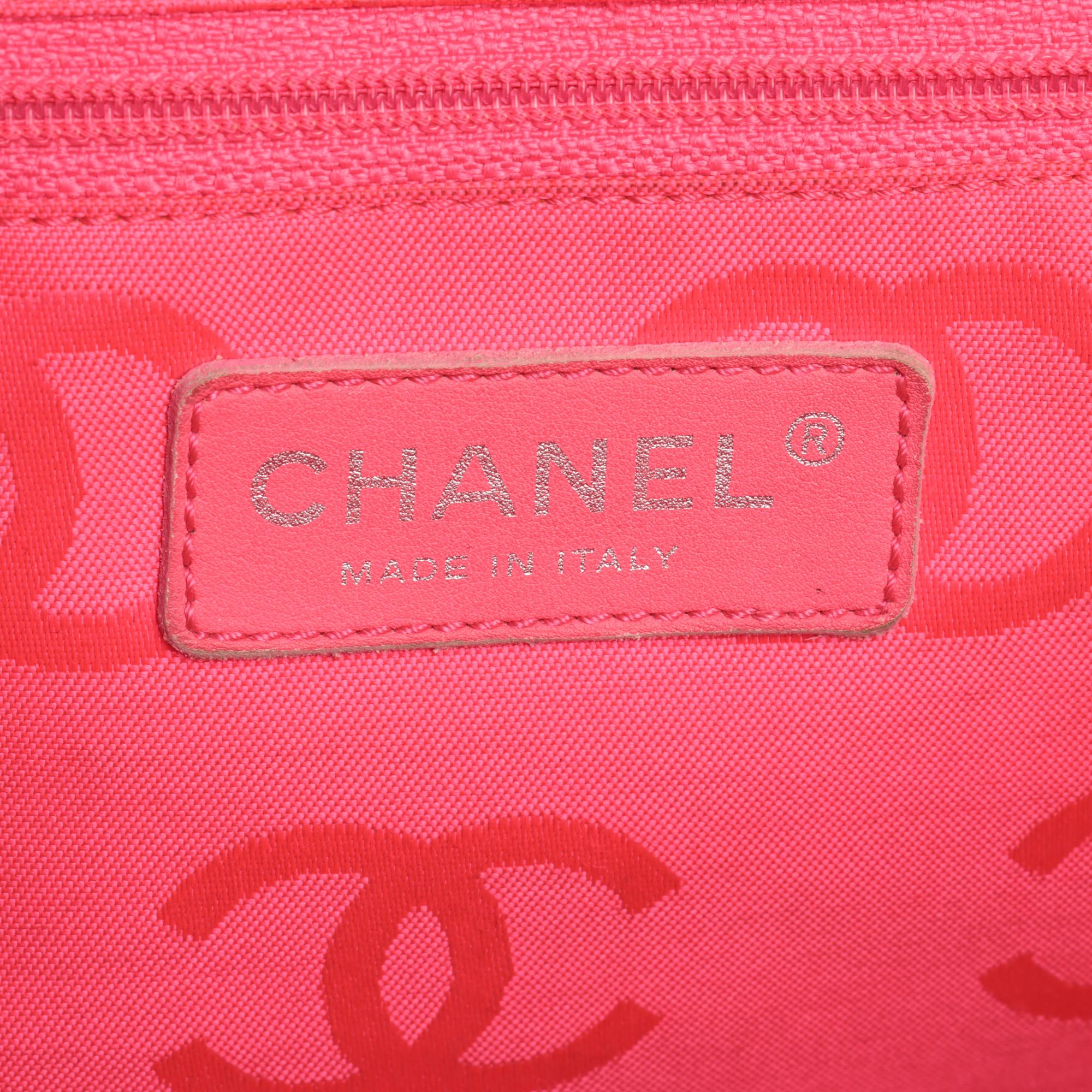 CHANEL Black Quilted Lambskin Small Cambon Tote Bag 5
