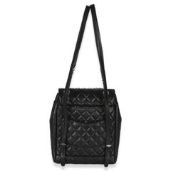 Chanel Black Quilted Lambskin Small Urban Spirit Backpack