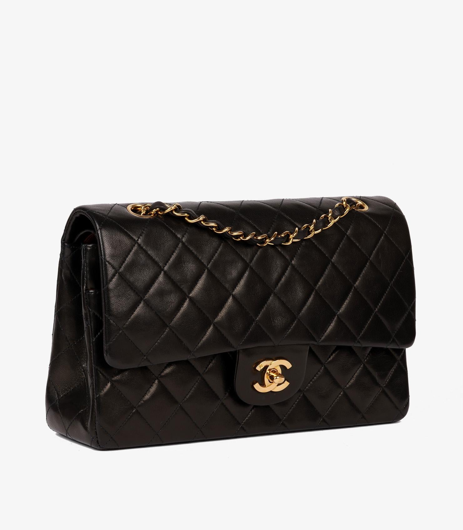 Chanel Black Quilted Lambskin Vintage Medium Classic Double Flap Bag

Brand- Chanel
Model- Medium Classic Double Flap Bag
Product Type- Shoulder
Serial Number- 28*****
Age- Circa 1992
Accompanied By- Chanel Dust Bag, Authenticity Card
Colour-