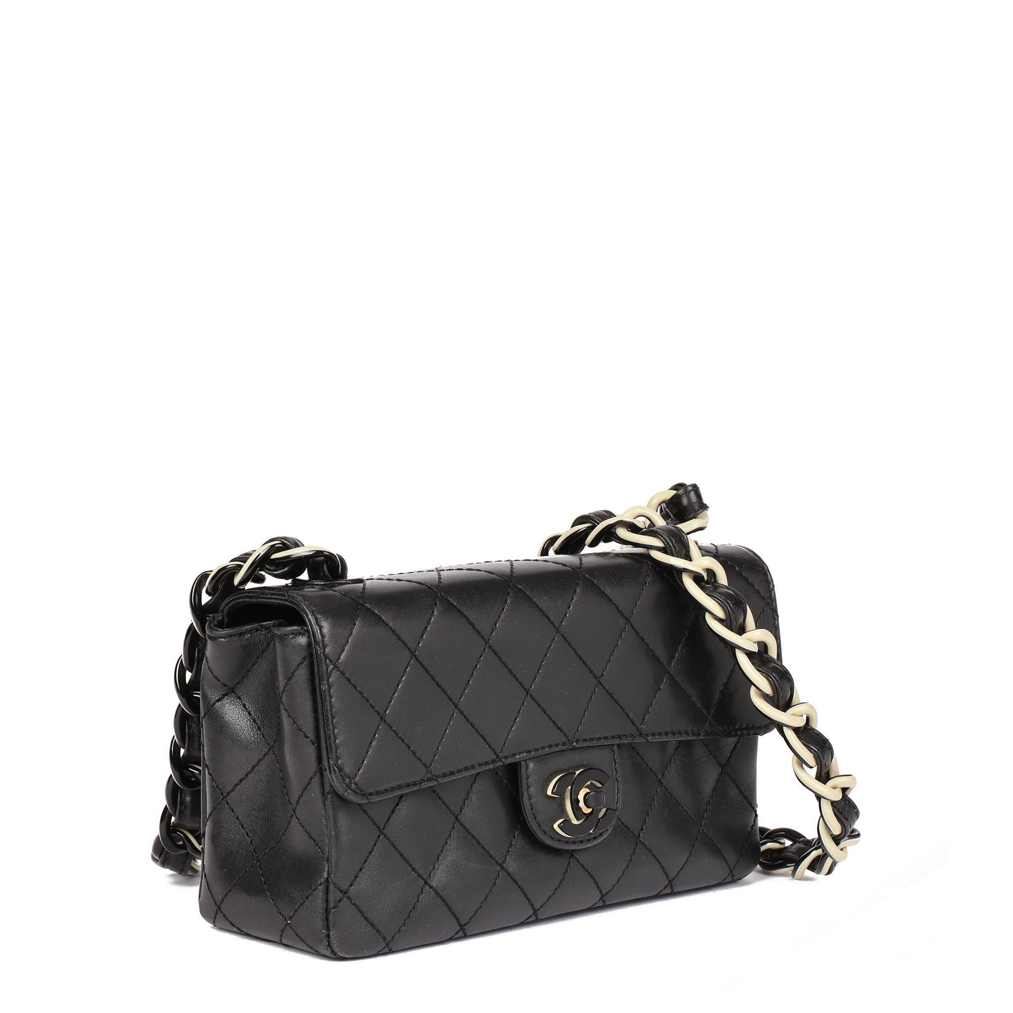 Chanel Black Quilted Lambskin Vintage Mini Classic Single Flap Bag

Product Details
Xupes Ref: HB4591
Brand: Chanel
Model: Mini Classic Single Flap Bag
Type: Shoulder
Serial Number: 6600466
Age: 2000
Accompanied By:  Care Booklet, Authenticity