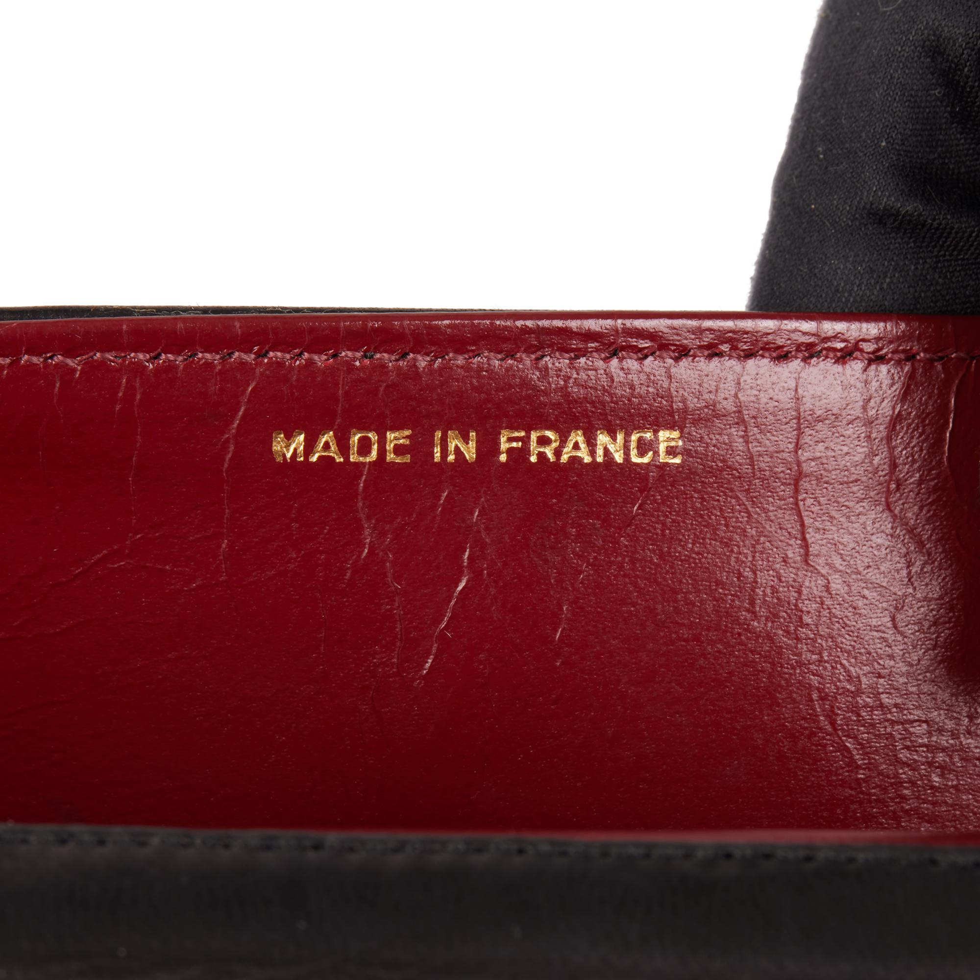 CHANEL Black Quilted Lambskin Vintage Mini Paris-Limited Flap Bag 2