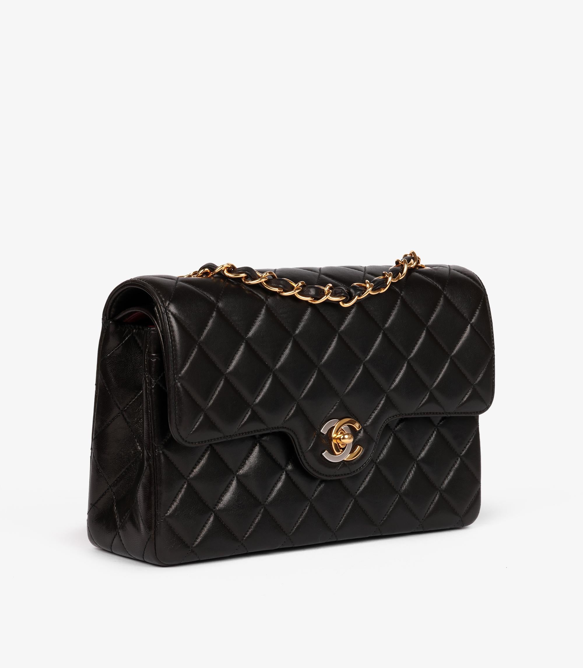 Chanel Black Quilted Lambskin Vintage Paris-Limited Small Classic Double Flap Bag

Product Details
Xupes Ref: CB1477
Brand: Chanel
Model: Small Classic Double Flap Bag
Type: Shoulder
Serial Number: 2743805
Age: 1993
Accompanied By: Chanel Dust