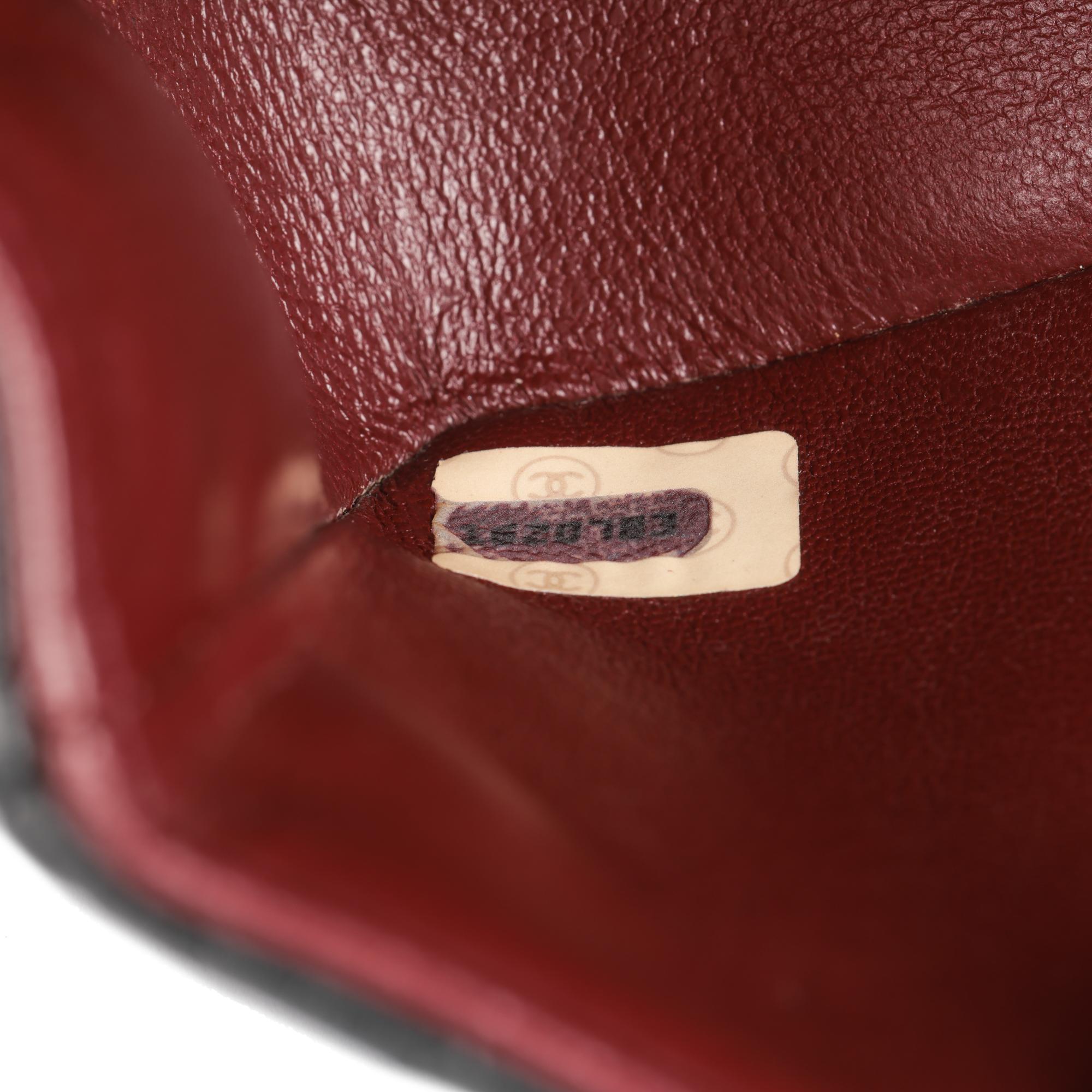 CHANEL Black Quilted Lambskin Vintage Rectangular Mini Full Flap Bag 6