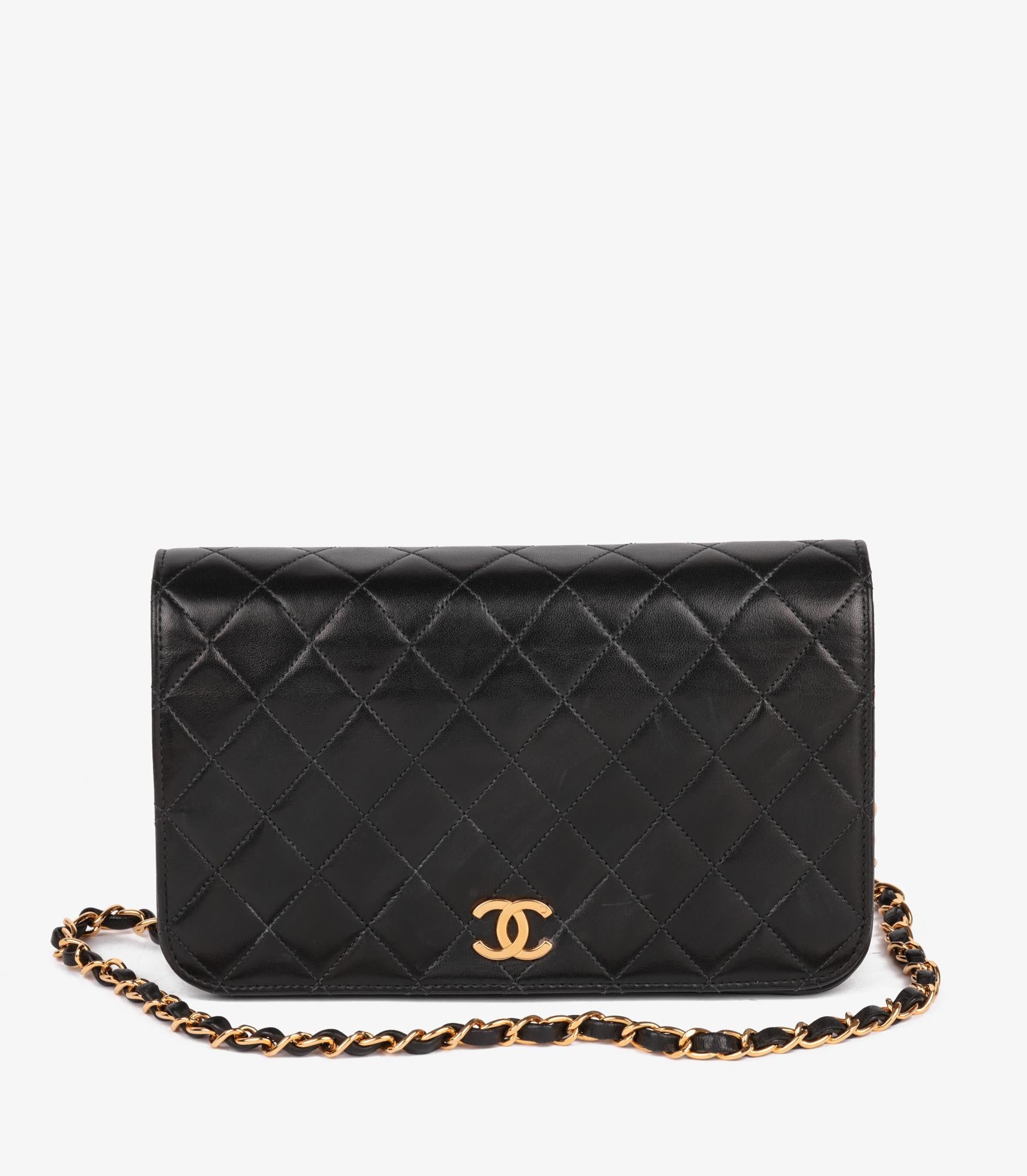 Chanel Black Quilted Lambskin Vintage Small Classic Single Full Flap Bag

Brand- Chanel
Model- Small Classic Single Full Flap Bag
Product Type- Shoulder
Serial Number- 5117101
Age- Circa 1997
Accompanied By- Chanel Dust Bag, Authenticity