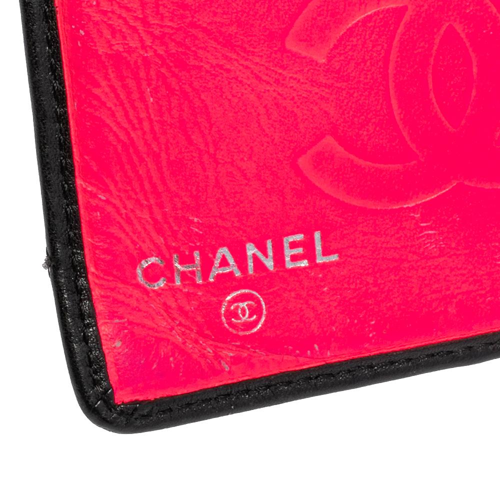 Chanel Black Quilted Leather Cambon Ligne Yen Long Wallet 1