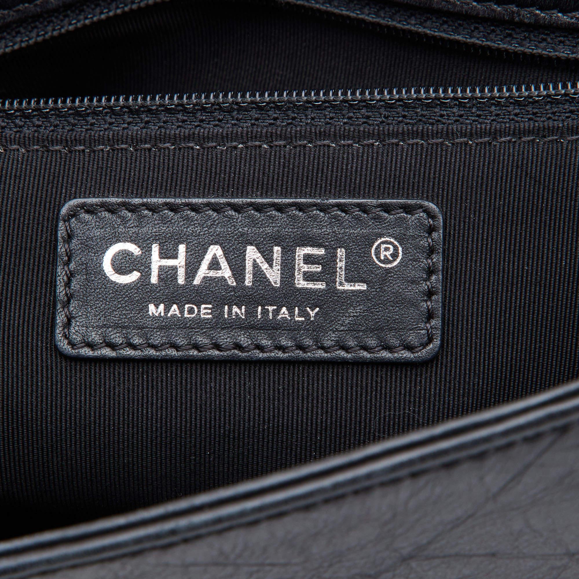 Chanel Black Quilted Leather Casual Rock Backpack 5