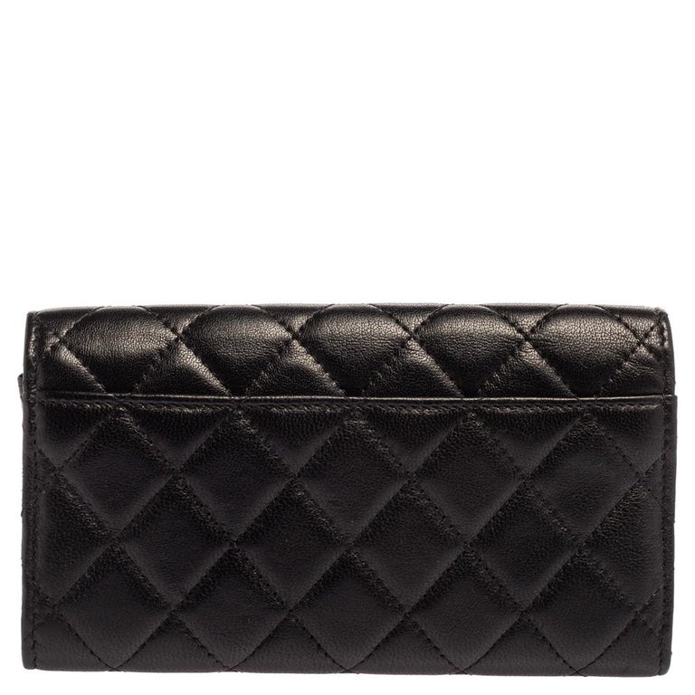 Chanel Cambon Wallet on Chain Quilted Leather at 1stDibs