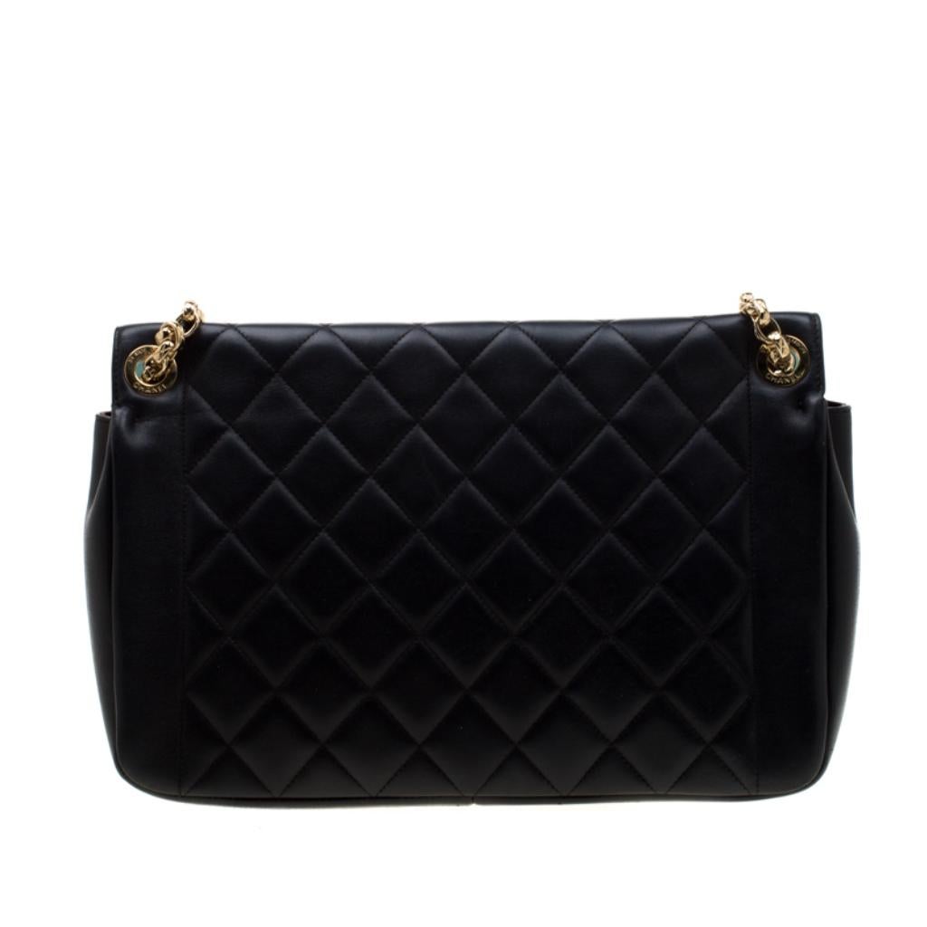 From Chanel's 2013 collection comes this grand shoulder bag called, 