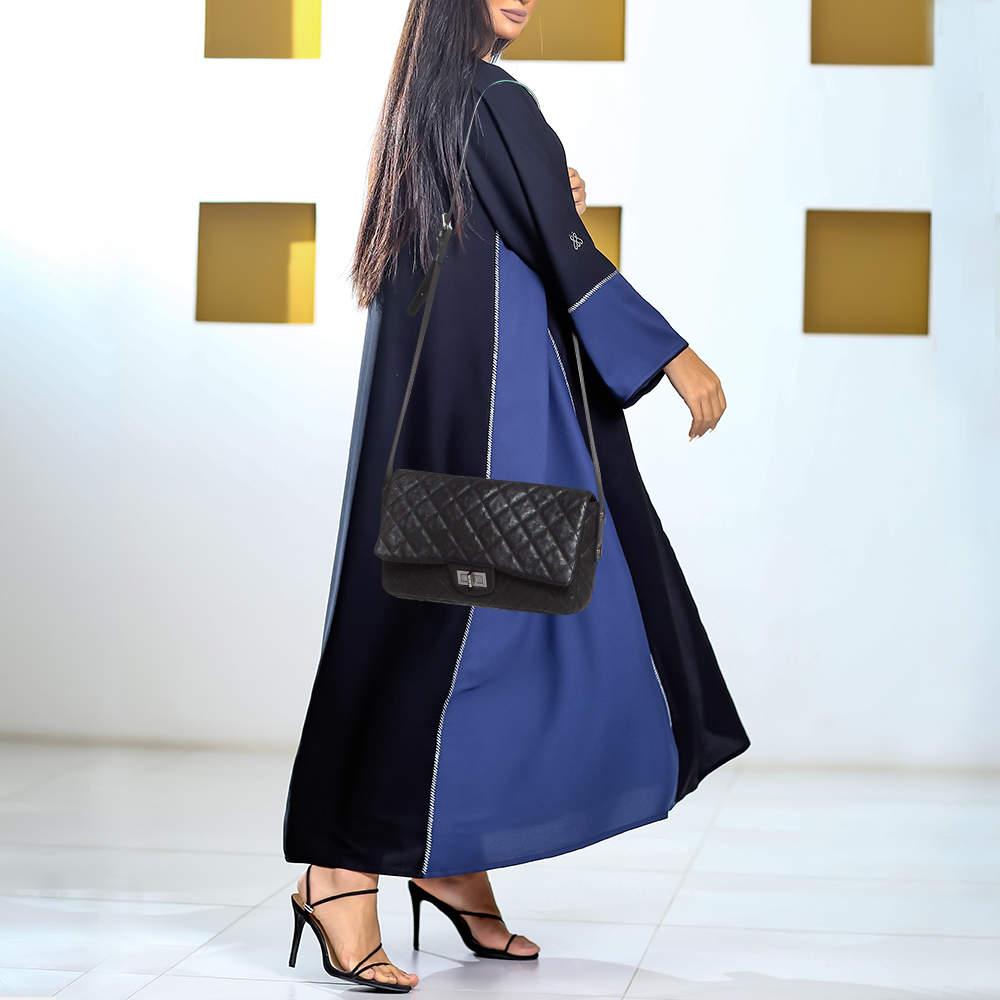 A classic handbag comes with the promise of enduring appeal boosting your style time and again. This Chanel Easy Reissue Messenger bag is one such creation. Itâ€™s a fine purchase.