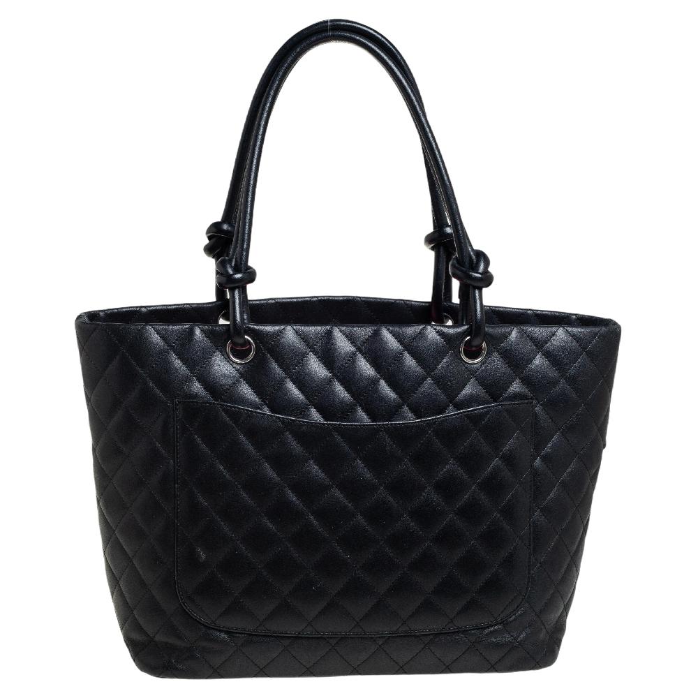 chanel large ligne cambon tote