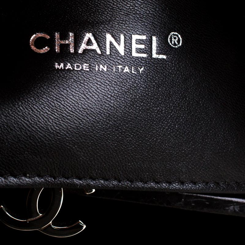 Women's Chanel Black Quilted Leather Medium Mademoiselle Bowling Bag