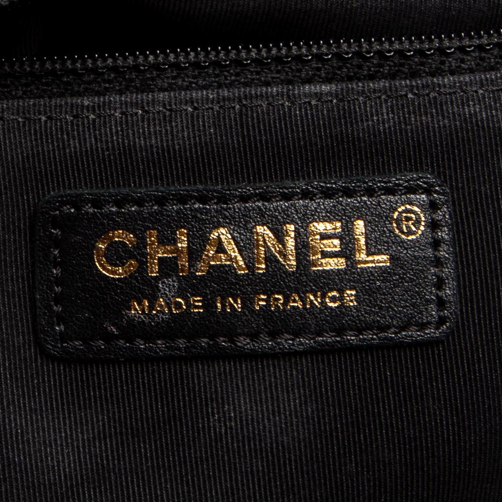 Chanel Black Quilted Leather New Medium Boy Flap Bag 7