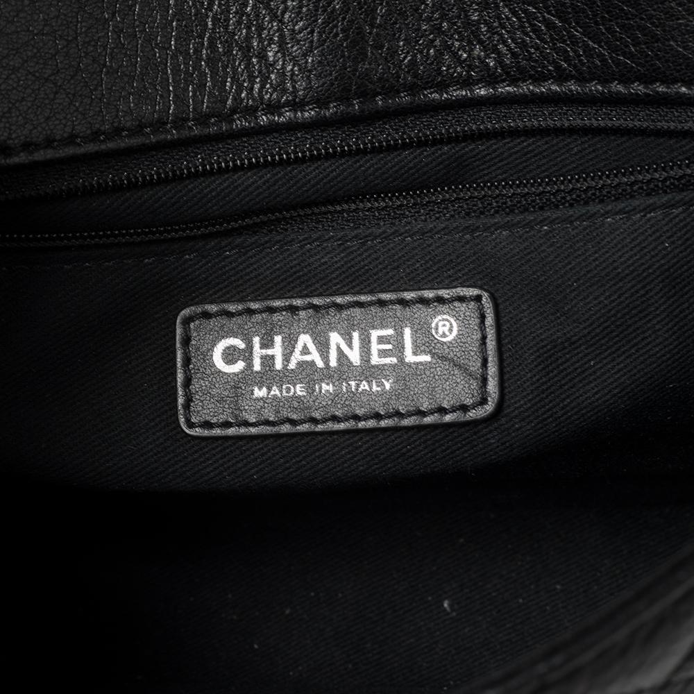 Chanel Black Quilted Leather Paris Dallas Flap Bag 1