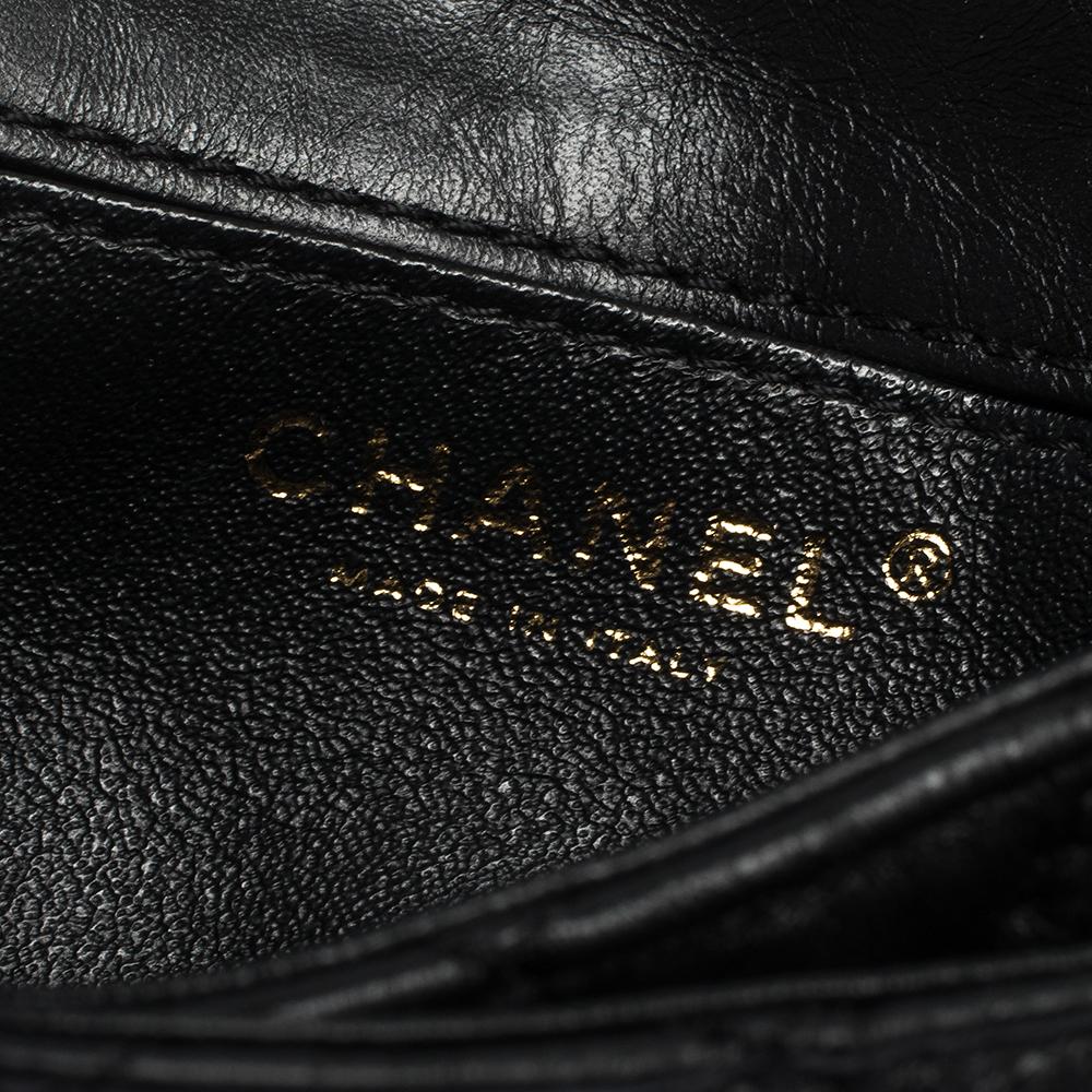 Chanel Black Quilted Leather Reissue 2.55 Belt Bag 2