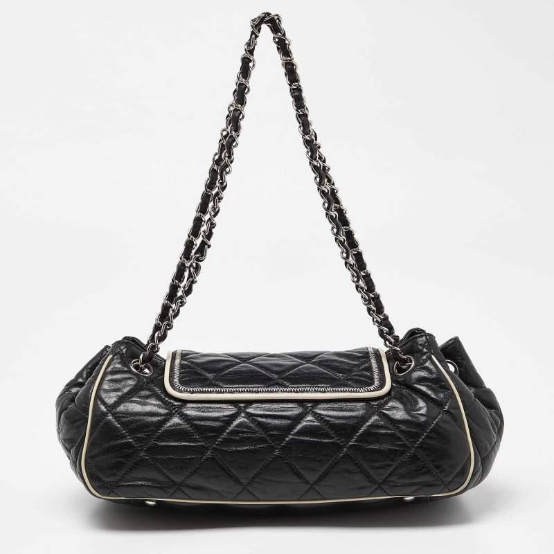 Chanel Black Quilted Leather Reissue Accordion Flap Bag For Sale 6