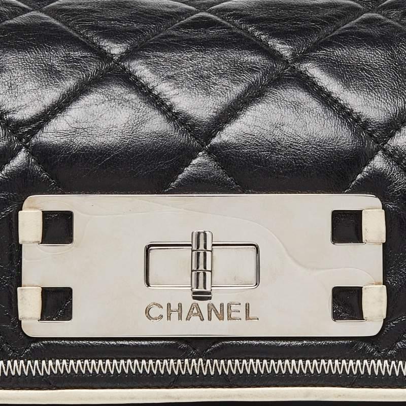 Chanel Black Quilted Leather Reissue Accordion Flap Bag 6