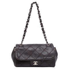 Chanel Ultimate Stitch Flap - For Sale on 1stDibs  chanel stitch, chanel  ultimate stitch flap bag, chanel stitch flap bag