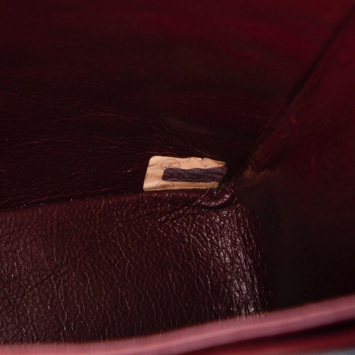 CHANEL black quilted leather VINTAGE TRAPEZE Flap Shoulder Bag 4
