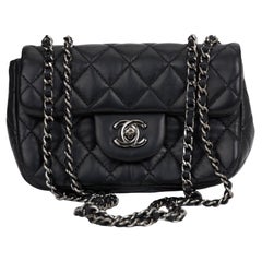 Chanel Black Quilted Mini Flap Bag