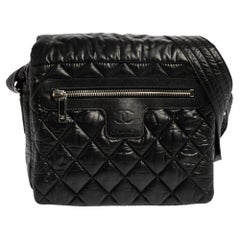 Chanel Black Quilted Nylon Coco Cocoon Messenger