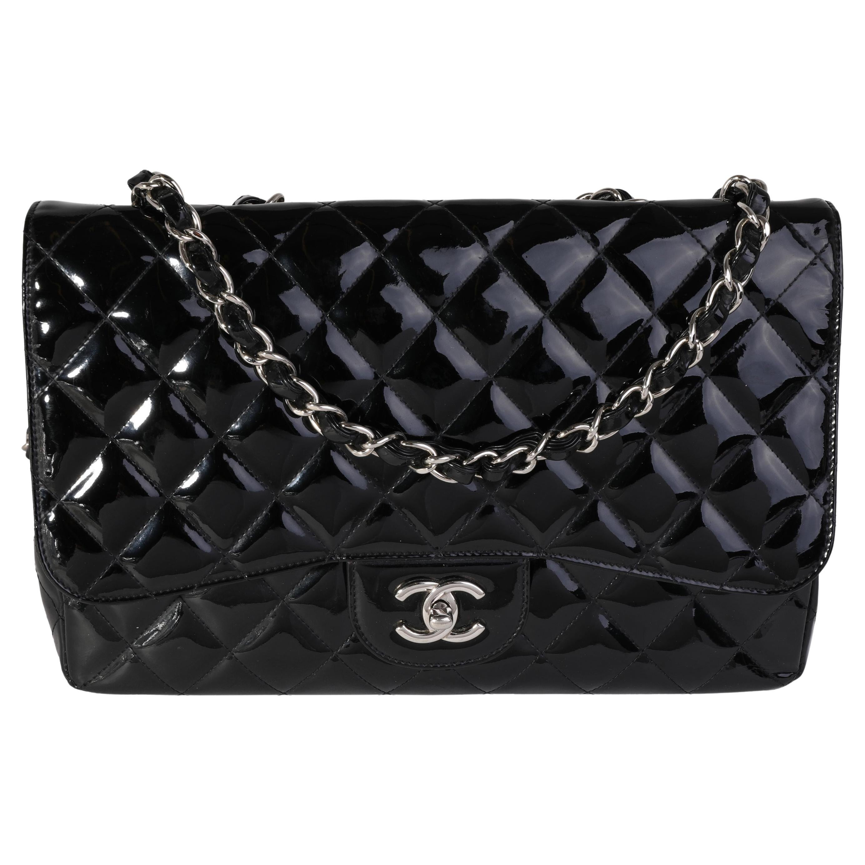 Chanel Navy Sparkle Tweed Classic Mini Rectangular Flap Bag For Sale at  1stDibs