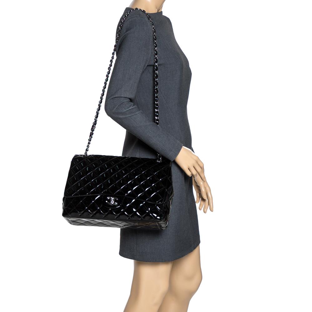 chanel patent leather