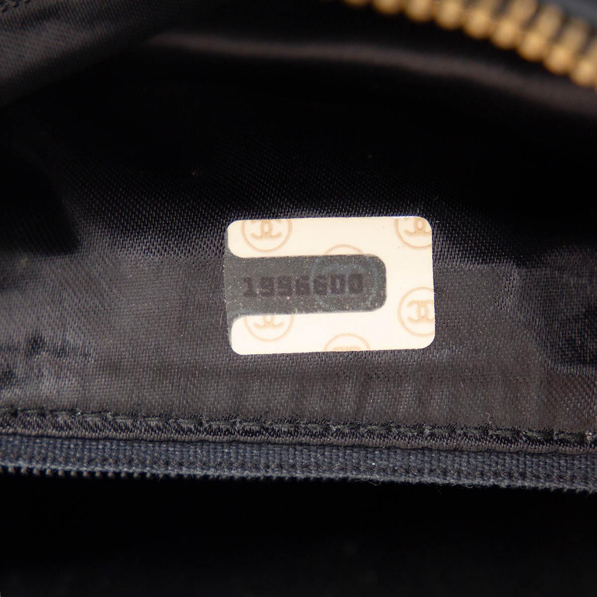 CHANEL black quilted patent leather TASSEL CAMERA Shoulder Bag 3